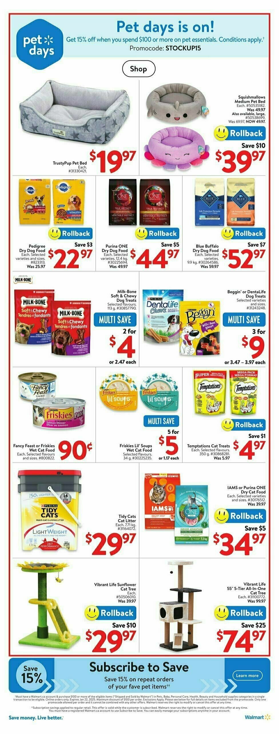 Walmart Flyer from January 9