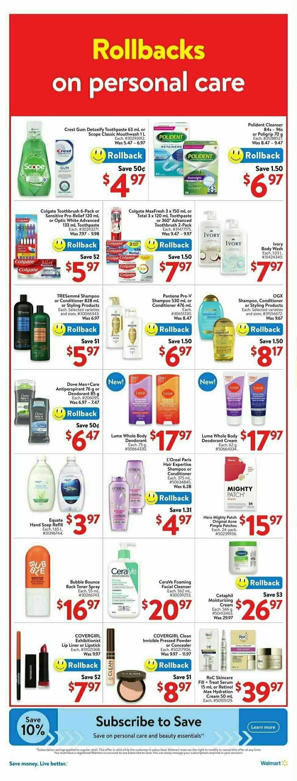 Walmart Flyer from January 9