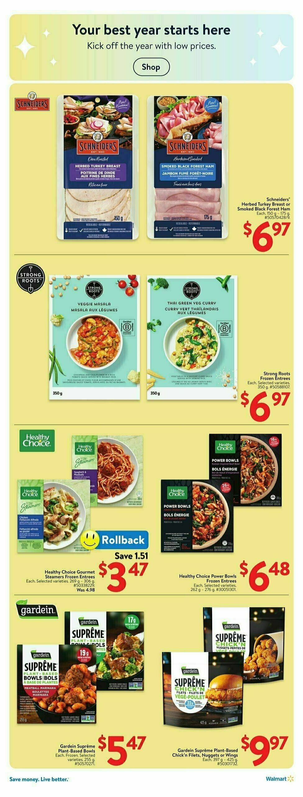 Walmart Flyer from January 9