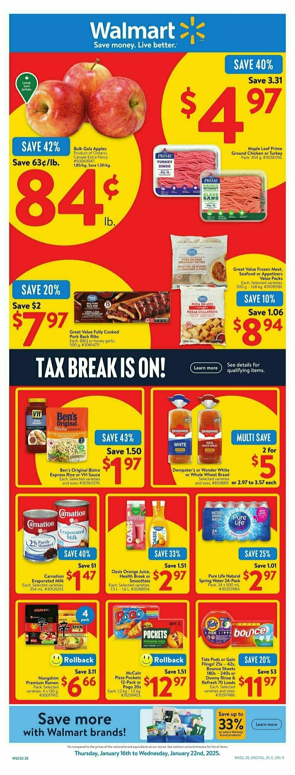 Walmart Flyer from January 16