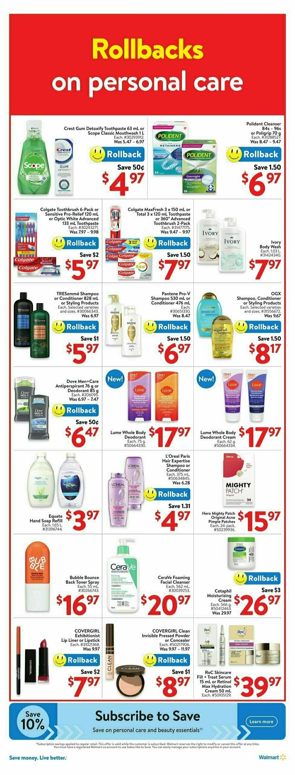 Walmart Flyer from January 16