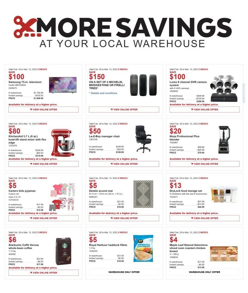 Costco Flyer from February 28