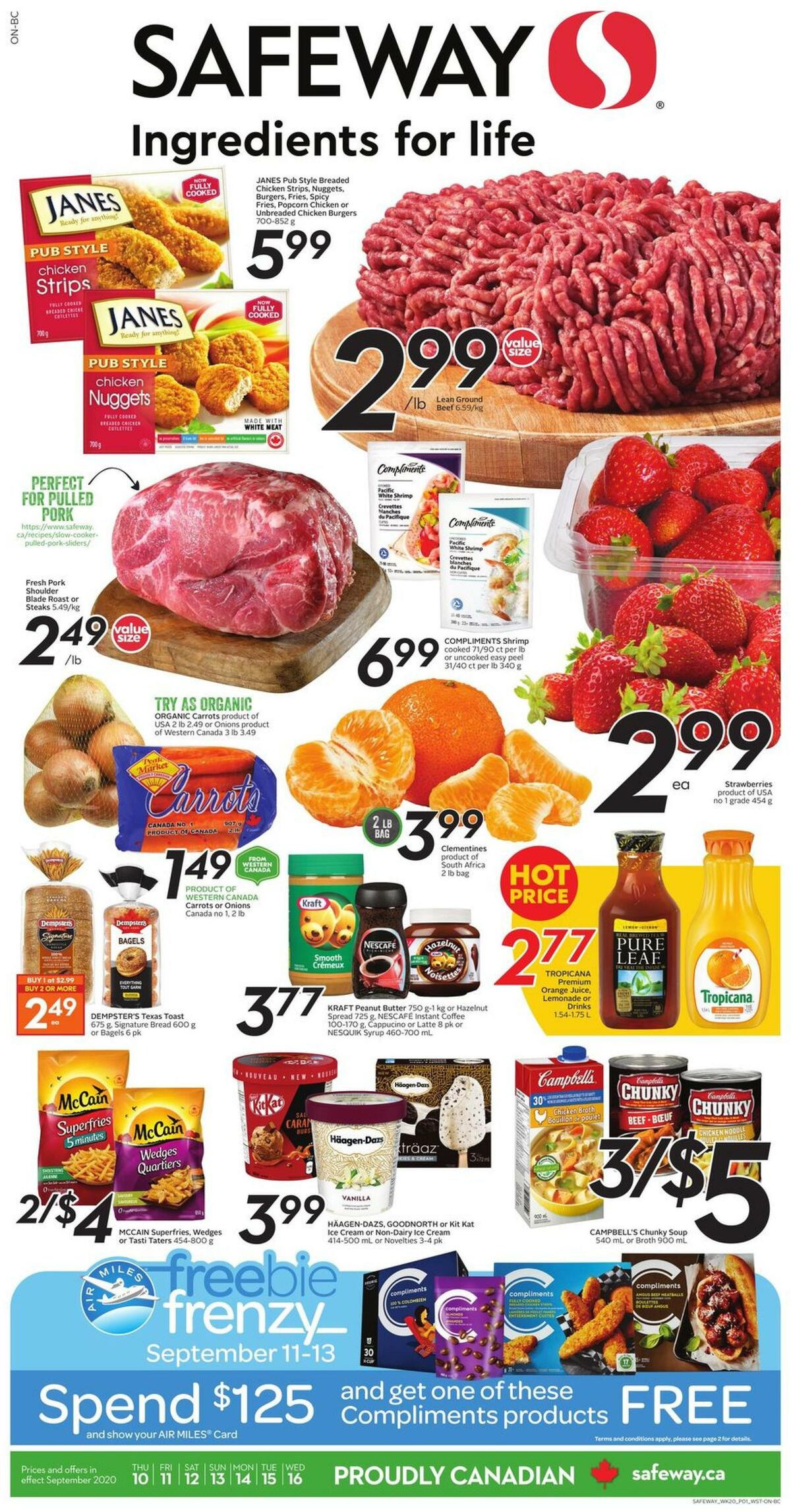 Safeway Flyer from September 10