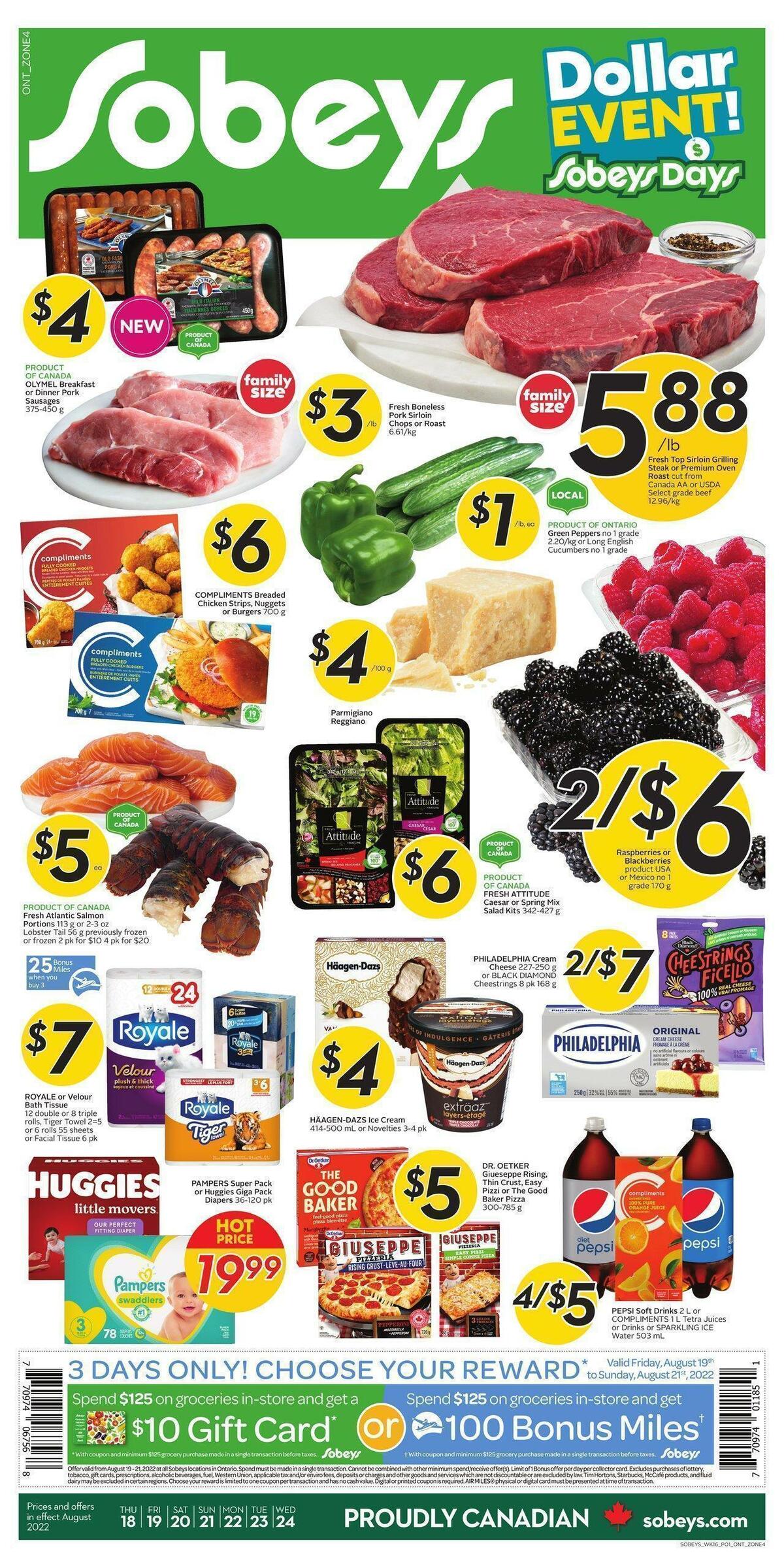 Sobeys Flyer from August 18