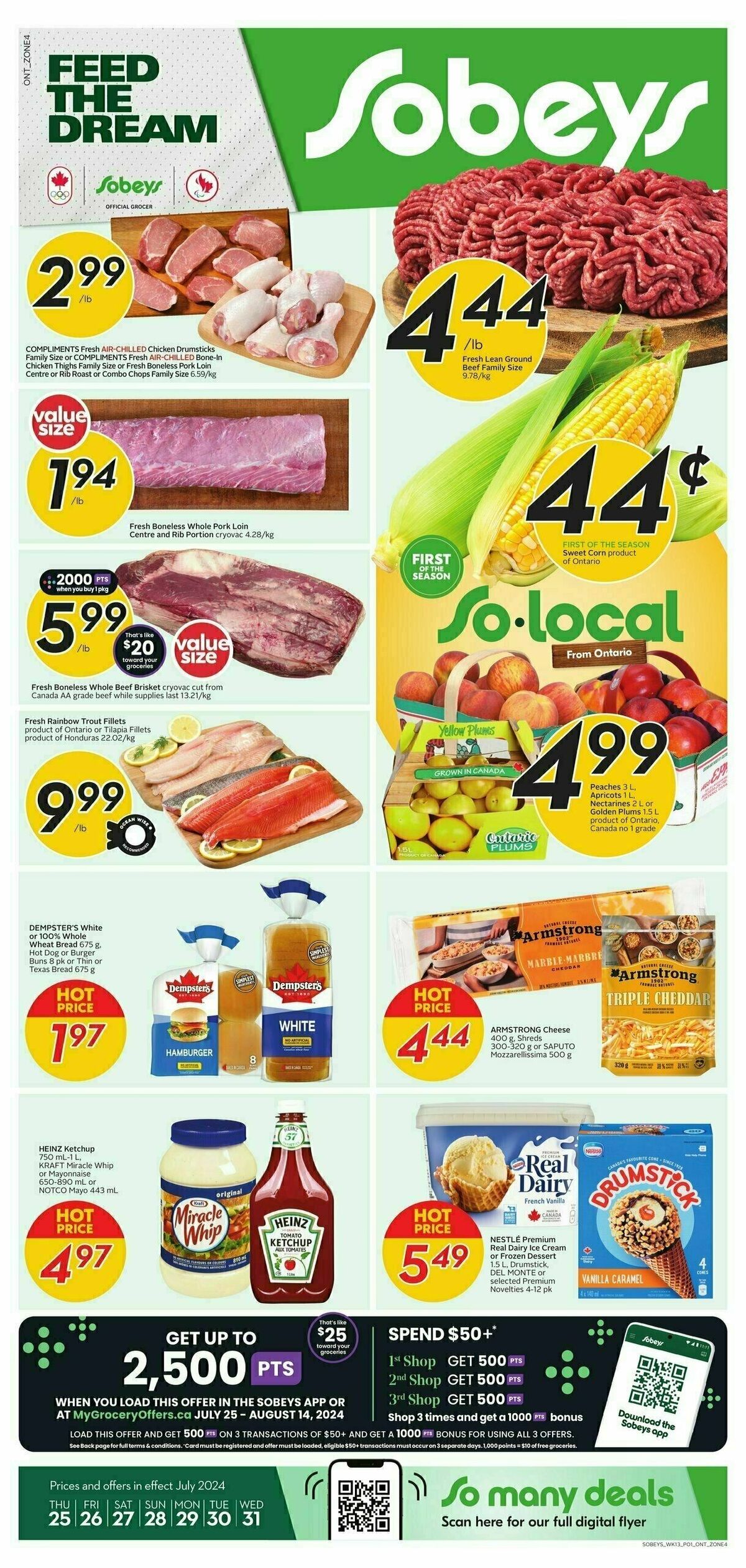 Sobeys Flyer from July 25