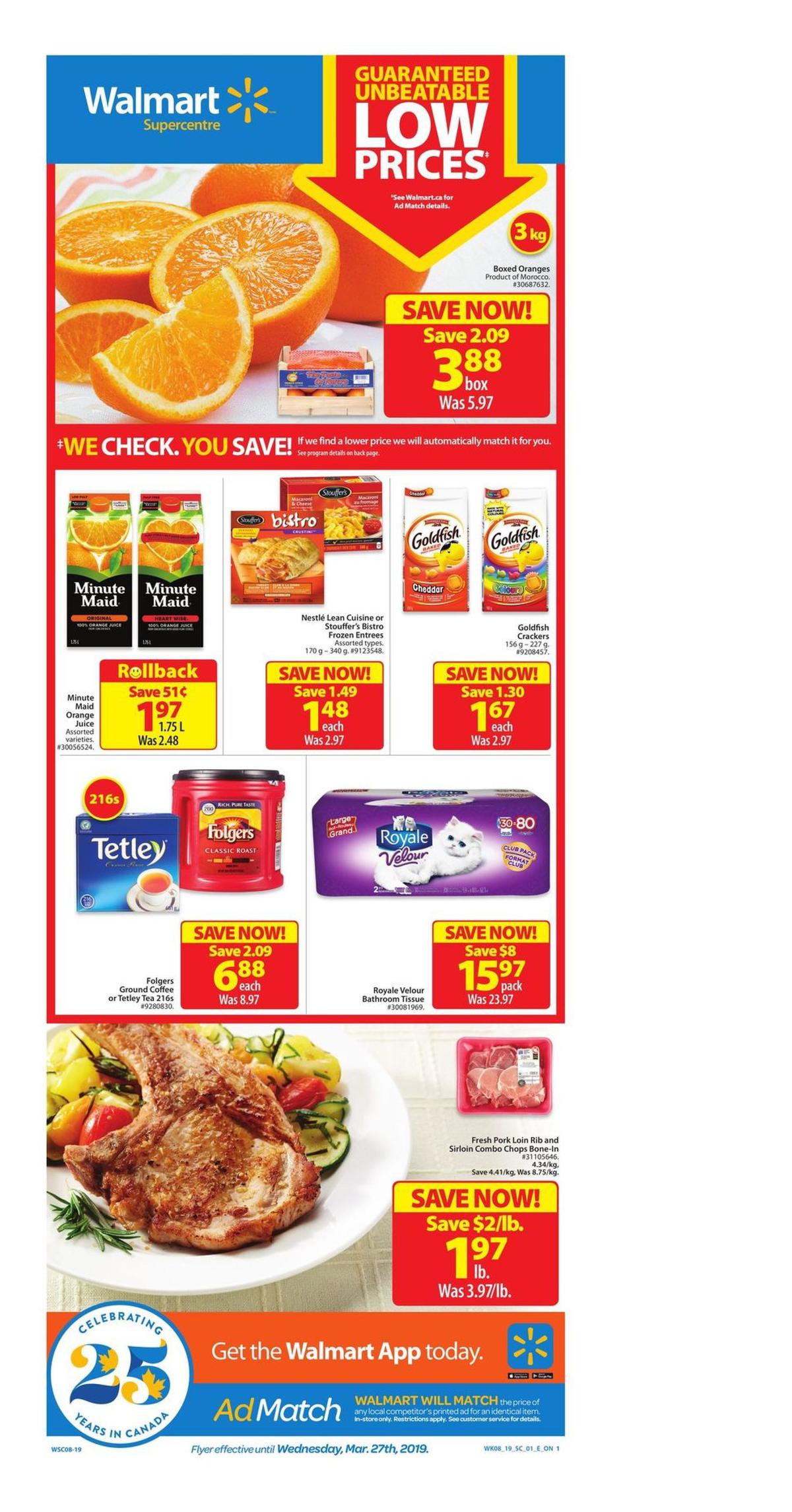 Walmart Flyer from March 14