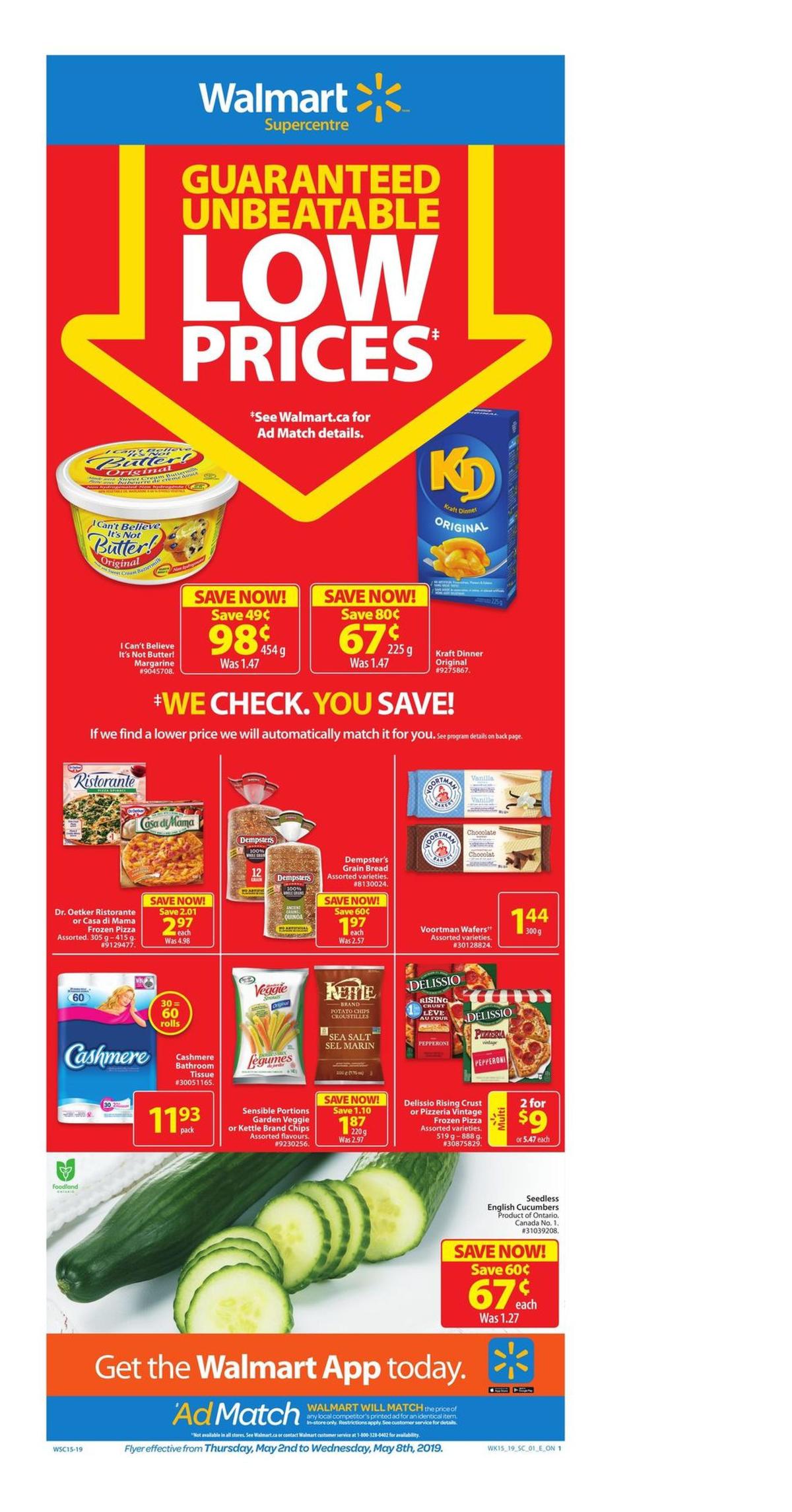 Walmart Flyer from May 2