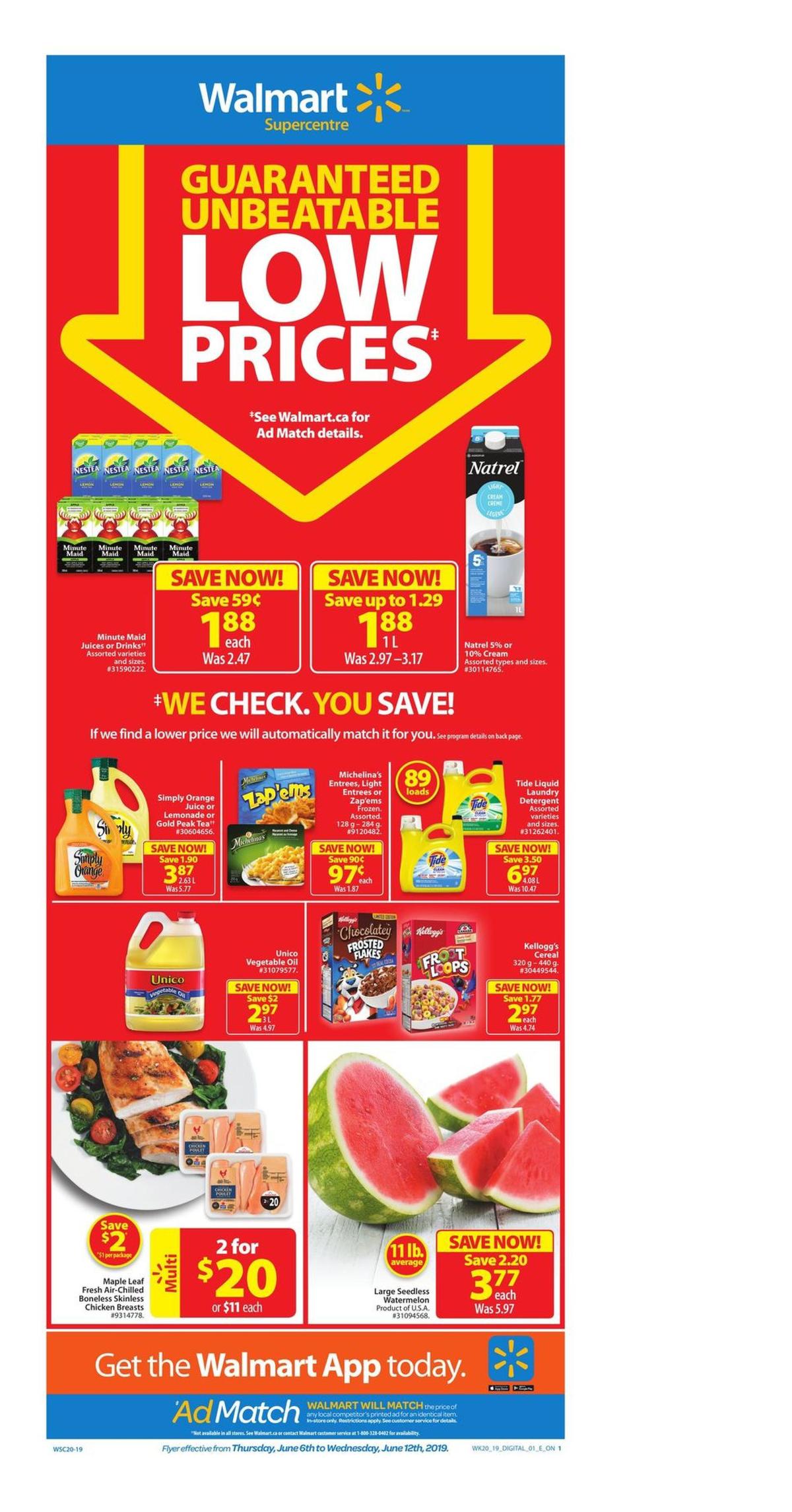 Walmart Flyer from June 6