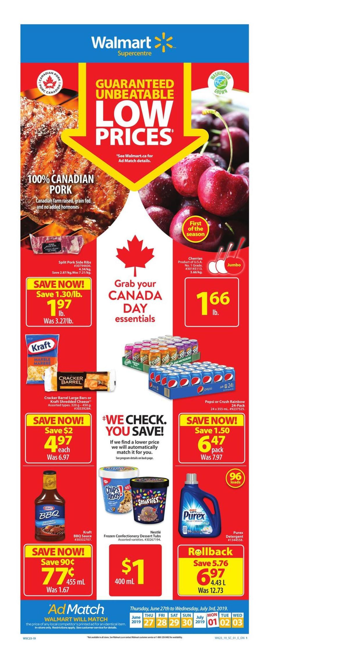 Walmart Flyer from June 27