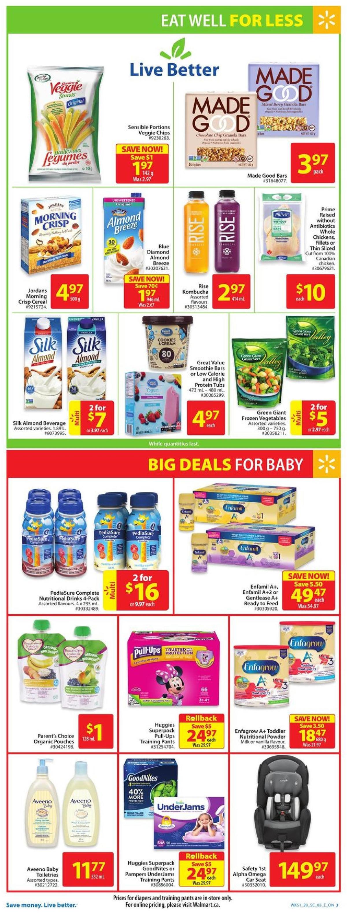 Walmart Flyer from January 9 Page 3