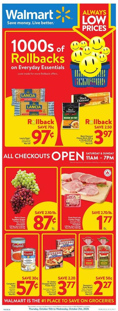 Walmart - Nanaimo, BC - Hours & Flyer