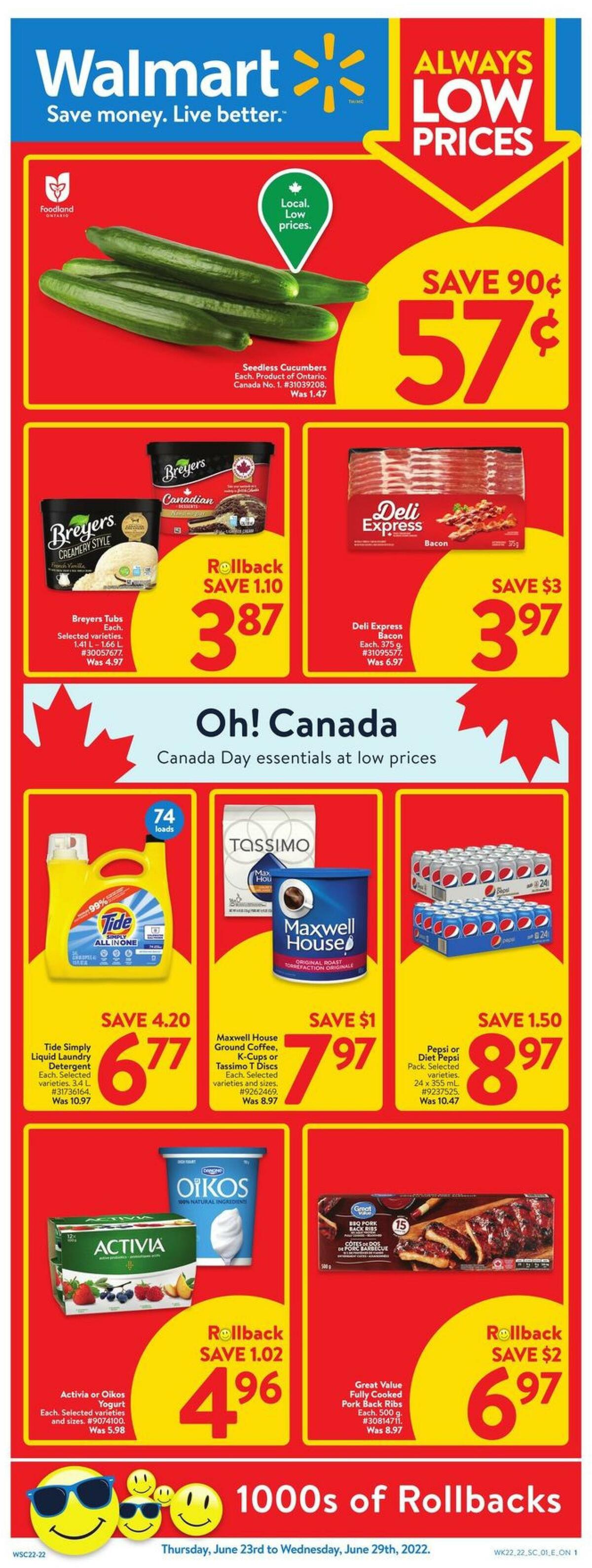 Walmart Flyer from June 23