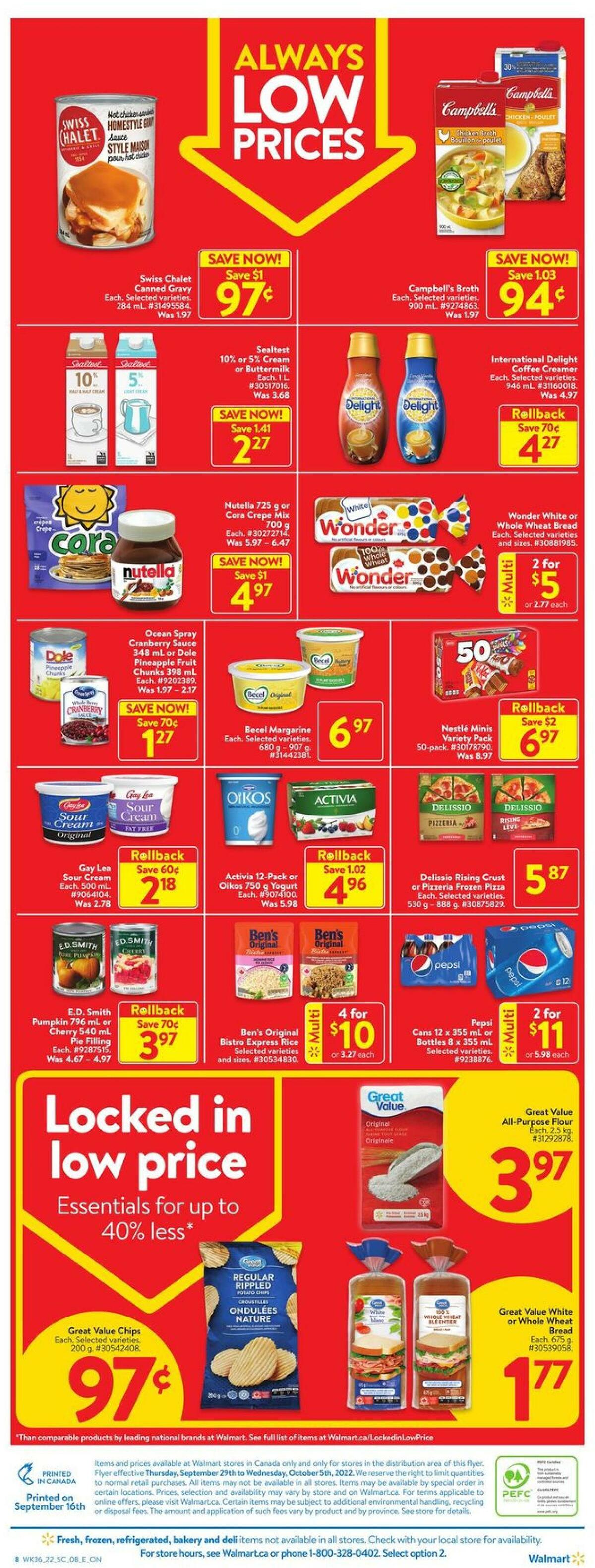 Walmart Flyer from September 29 - Page 2